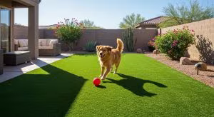 Best Infill Options for Pet Friendly Artificial Grass in Arizona