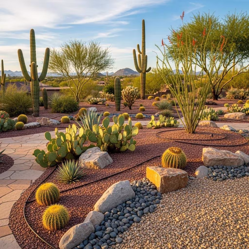 Drought-tolerant landscaping Peoria, AZ